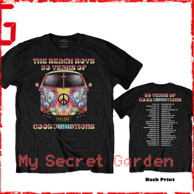 The Beach Boys - Good Vibes Tour Official Fitted Jersey T Shirt ( Men L ) ***READY TO SHIP from Hong Kong***